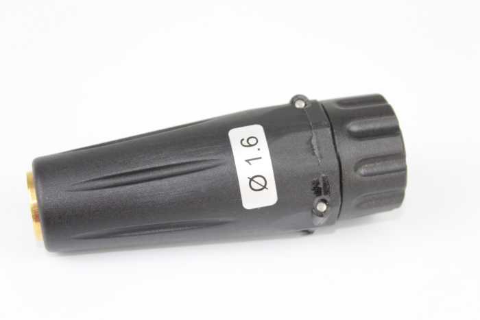 Schaumdüse ST-75-1,6 18x1,5 IG schwarz