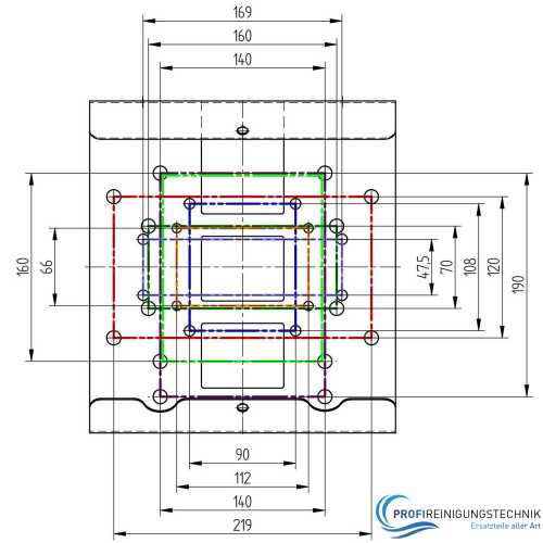 Wandhalter Edelstahl Für Motorpumpenkombinationen 3/4 und 5,5 KW