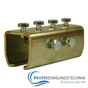 Verbindungsmuffe Stahl verzinkt 28x30mm Profil
