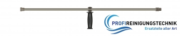Höchstdruckstrahlrohr Lanze ST-3600-500 mm 1/2"AG:1/4"IG Edelstahl1/2"AG Stahlrohr mit Handgriff und Muffe 1/4"IG NPT aus Edelstahl ohne Hochdruckdüse. Max. 600 bar / 150°C