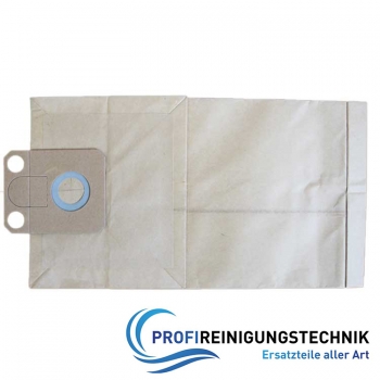 Saugertüte Papier Filtertüte doppellagig  9 Liter passend für ALTO WAP Typ Saltix 10, 9 Liter passend für NILFISK Typ: GD 111, GD 710, GD 910, GD 911, GD 1010, GNS 1010, GD 2000, HDS 2000, Saltix 3, Saltix 10, VC 300, VC 300 Hepa, (82.07.401);