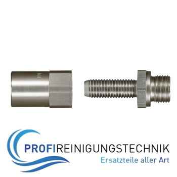 Schraubarmatur für bluefood AGR 1/2" Edelstahl