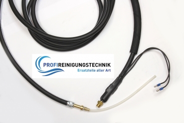 Schlauch 1/4"(AGR) mit E-Kabel: softe glatte Oberfläche