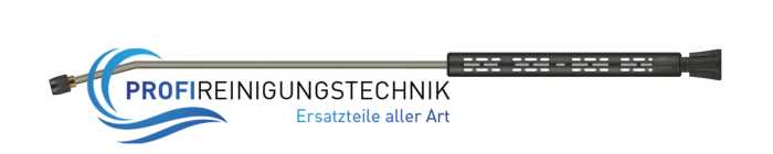 Strahlrohr mit ergonomischer Drehverschraubung und Isolierung ST-9 15° abgewinkelt