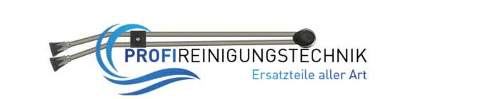 Doppelstrahlrohr mit Ventil ST-54.2 seitlich und Düsenschutz ST-10 1/4" IG
