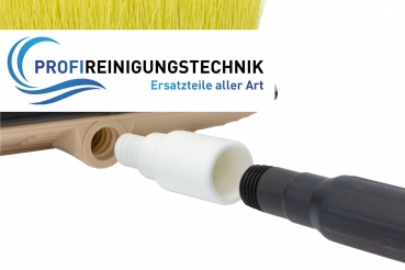 Adapter für Waschbürsten mit Kordelgewinde