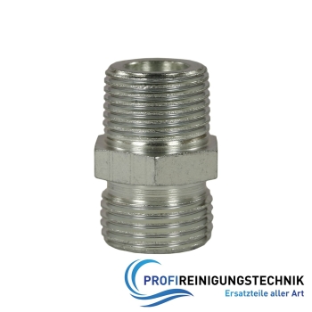 Doppelnippel / Verbinder X-G. Stahl verzinkt