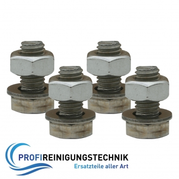 Schraubenset Edelstahl. Set für Konsole