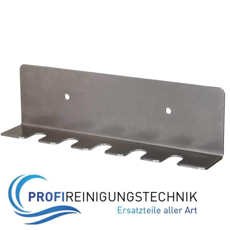 Stahlrohrhalter Edelstahl Wandhalter für 5 Strahlrohre