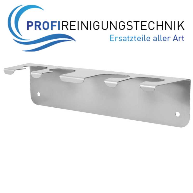 Edelstahl-Lanzenhalterung zweiteilig