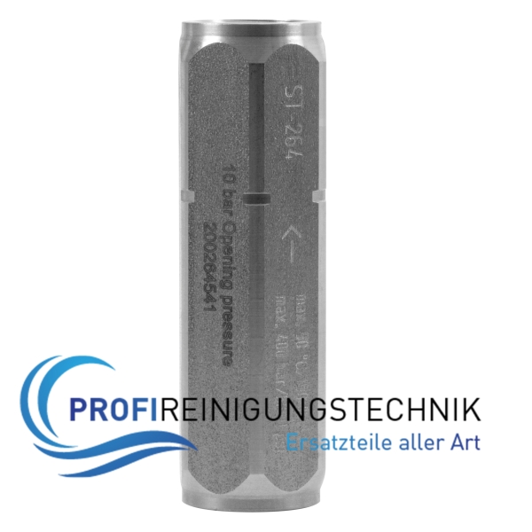 Hochdruckrückschlagventil ST-264 1/2"IG Edelstahl Öffnungsdruck 10 bar