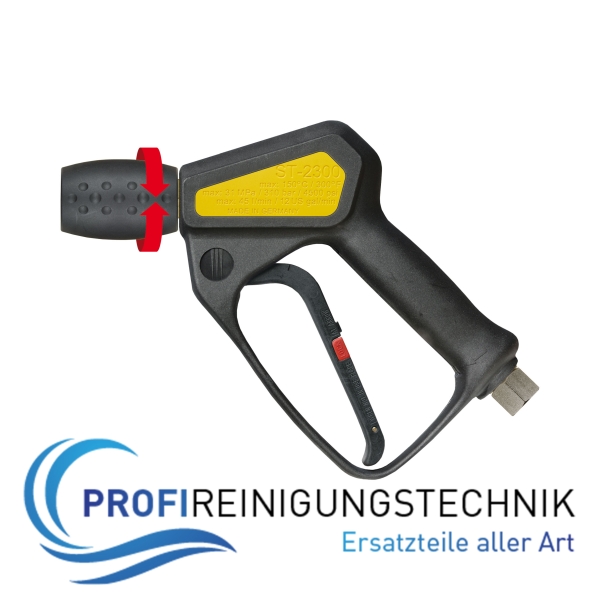 Suttner Hochdruckpistole mit Strahlrohrdrehgelenk ST-2300 1/4"IG dreh. 1/8"IG dreh.
