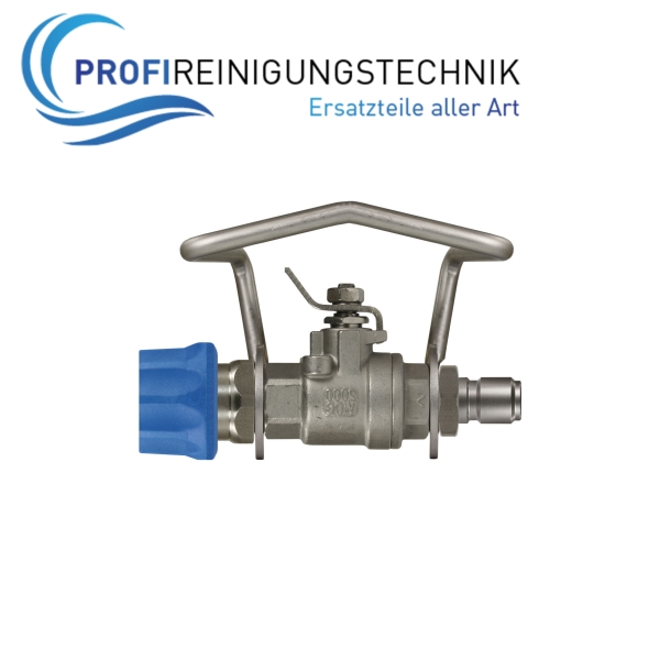 Kugelhahn Edelstahl mit Sicherungsbügel ST-3100 / ST-3100