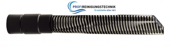 Flexible Fugendüse drehbar 420 mm mit Innensteg 18 cm. Einfache Montage durch Schraubgewinde Einsaugschutz in der Düse