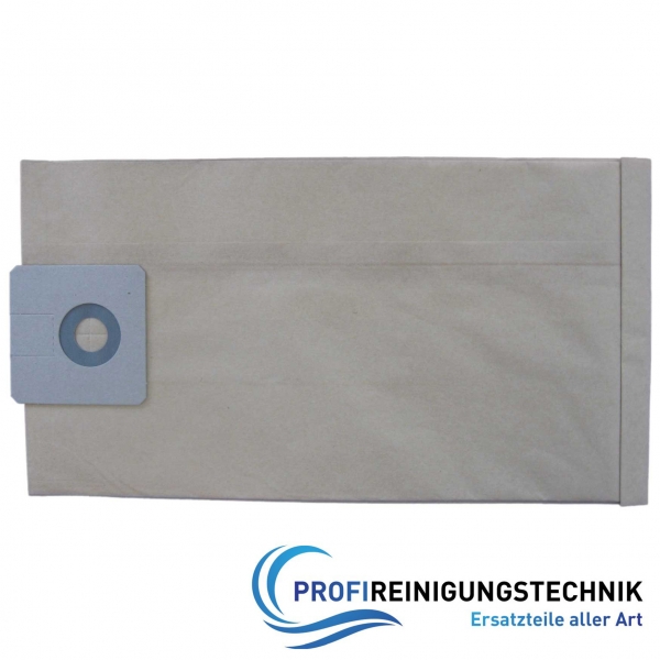 Saugertüte Papier Filtertüte doppellagig passend für Hersteller CLEANFIX Typ: S10,SW15, (022.430) SORMA Typ: SM115, SM118, SM515 HAKO Typ: Supervac 100 HERMA Typ: HV9S TASKI Typ: S4, S6, Babybora, Hurricane (8.500.600)