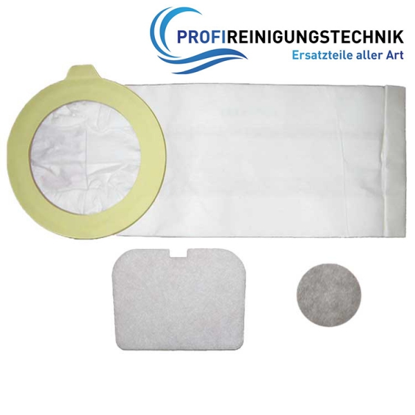 Saugertüte Papier Filtertüte doppellagig passend für NILFISK  PE-Beutel mit Motorschutzfilter Typ:GD5Back, Ref.Nr. 1471098500