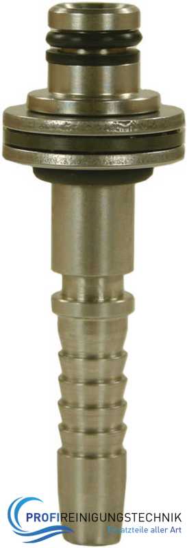 Waschgerätepressnippel Drehbar 10 mm. Edelstahl. Typ 03 & 04