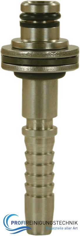 Waschgerätepressnippel Drehbar 11 mm. Edelstahl. Typ 03 & 04
