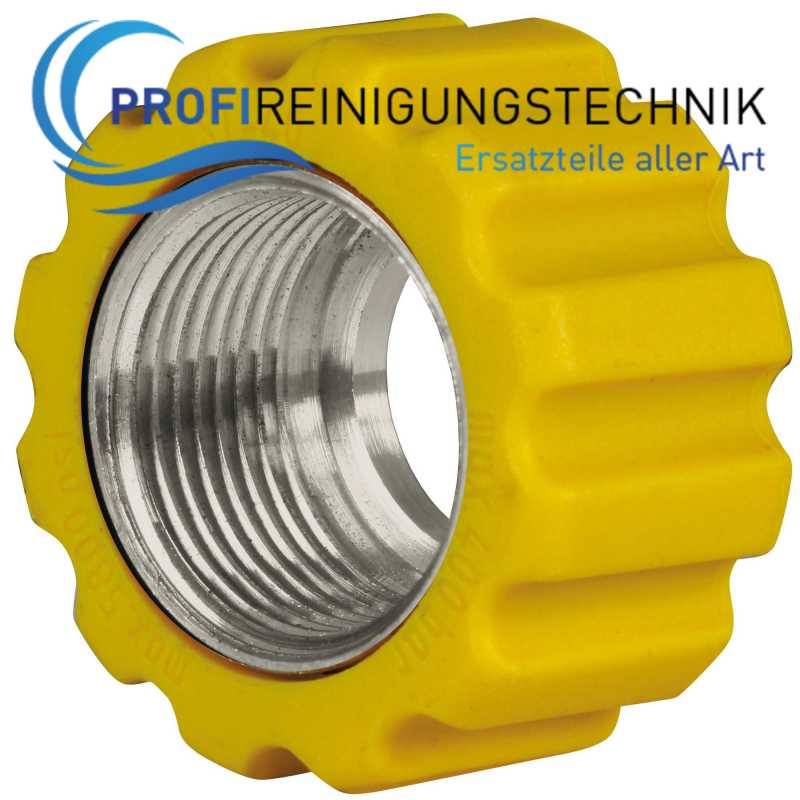 Überwurfmutter für Waschgerätepressnippel Edelstahl