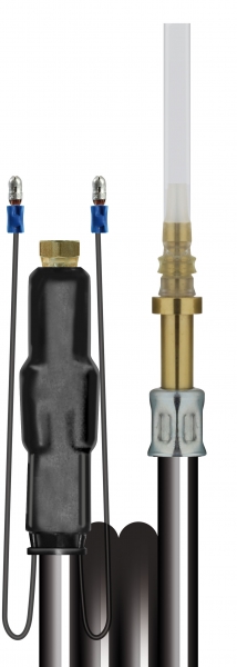 Schlauch (DKR) 1/4" mit E-Kabel, Silikonschlauch softe glatte Oberfläche