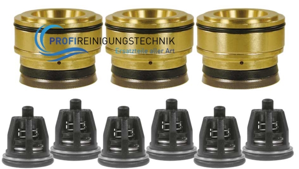Heißwasserkit für 3 Kolben mit Ventilen für Pumpe Serie 47