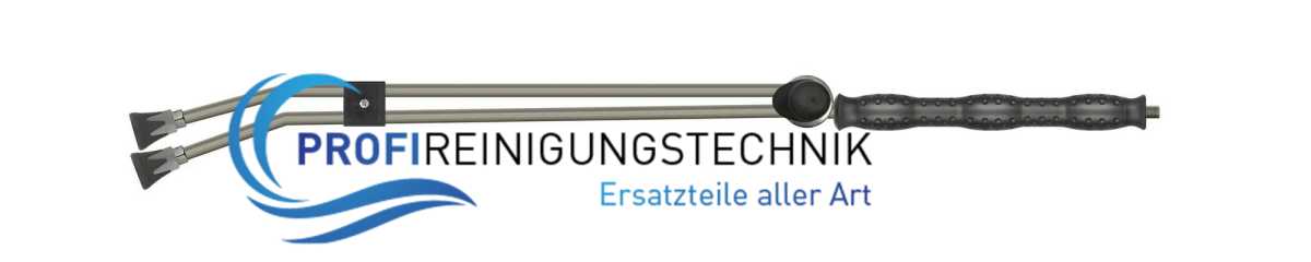 Strahlrohr mit Isolierung ST-29 Cool & Compact 300 mm, mit Edelstahl-Ventil ST-54.2 seitlich und Düsenschutz ST-10 mit Niederdruckdüse (ohne Hochdruckdüse)