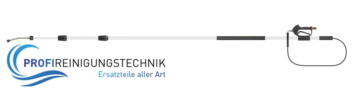 Hochdruckteleskoplanzen Aluminium / Fiberglas