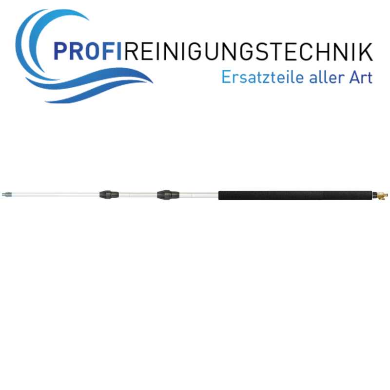 Aluminiumlanzen mit Kordelgewinde länge 1.500 - 3.500 mm