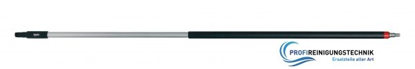 Alustiel. Ergonomischer Stiel mit isoliertem Griff. Schlauchtülle passend für 1/2" und 3/4"  Durchmesser  34 mm  /  Länge 1.600 mm  /  Max 50°C