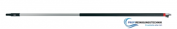 Alustiel. Ergonomischer Stiel mit isoliertem Griff und Kugelhahn. Stecknippel passend für Niton System  Durchmesser 35 mm   Länge 1.630 mm   Max. 50°C