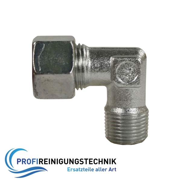 Winkelverschraubungen WE-R-keg. Stahl verzinkt