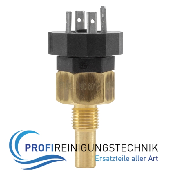 Thermoventil 1/4" Bimetall Temperaturschalter mit Stecker