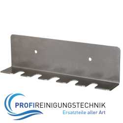 Stahlrohrhalter Edelstahl Wandhalter für 5 Strahlrohre
