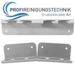 Edelstahl-Lanzenhalterung zweiteilig