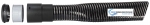 Flexible Fugendüse drehbar 375 mm mit Diebstahlsicherung durch 3-teiliges Clip-System