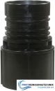 Muffe Kessel 58mm Schlauch 50mm