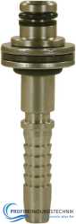 Waschgerätepressnippel Drehbar 11 mm. Edelstahl. Typ 03 & 04