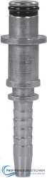 Waschgerätepressnippel Durchmesser 10 mm Stahl verzinkt Typ 03 & 04