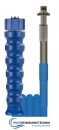 Schlauch M22:10 drehbar blau HV: Stecknippel mit Lager