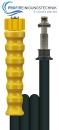 Handverschraubung : HV Stecknippel  M22 :∅11 drehbar gelb 210 bar