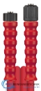 Handverschraubung : HV M22 : M22 drehbar 315 bar rot