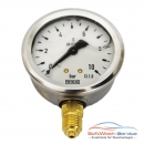 Manometer mit Glyzerinfüllung 0-10 Bar Außengewinde 1/4