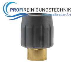 Düsenmutter mit Schutz Verschraubung M18x1,5 AG