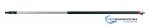 Alustiel. Ergonomischer Stiel mit isoliertem Griff und Kugelhahn. Stecknippel passend für Niton System  Durchmesser 35 mm   Länge 1.630 mm   Max. 50°C