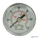 Manometer Ungedämpft - 12 bar