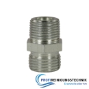 Doppelnippel / Verbinder X-G. Stahl verzinkt