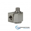 HD Winkeldrehgelenk Mosmatic DGS Edelstahl 1/4 IG - 1/4 AG 46mm 150 Bar 30 U/Min 90°C 2 fach kugelgelagert